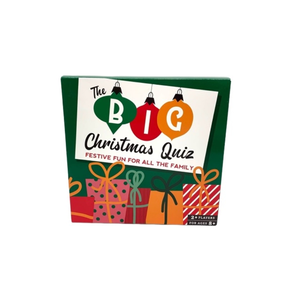 The Big Christmas Quiz Fun Family Game Festive Party Gift Nwt New Sealed Nib